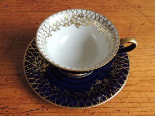 COBALT BLUE  KRONEN COFFEE DUO - "ECHT COBALT"