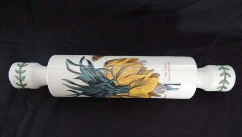 PORTMEIRION BOTANIC GARDEN ROLLING PIN - "THE YELLOW CROWN IMPERIAL"