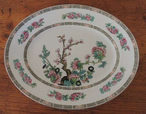 MADDOCK MEAT PLATTER 30CM - "INDIAN TREE"