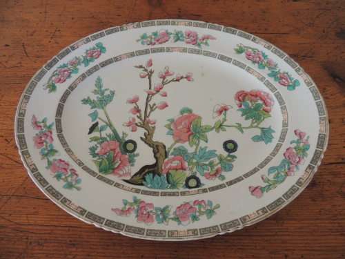 JOHN MADDOCK & SONS MEAT PLATTER 36CM - "INDIAN TREE"