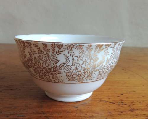ROYAL VALE FILIGREE SUGAR BOWL