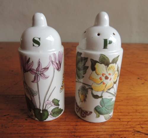 PORTMEIRION BOTANIC GARDEN SALT & PEPPER SET