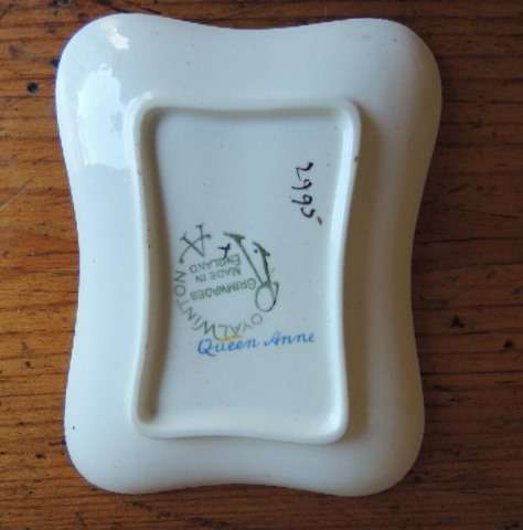 ROYAL WINTON CHINTZ DISH - "QUEEN ANNE"