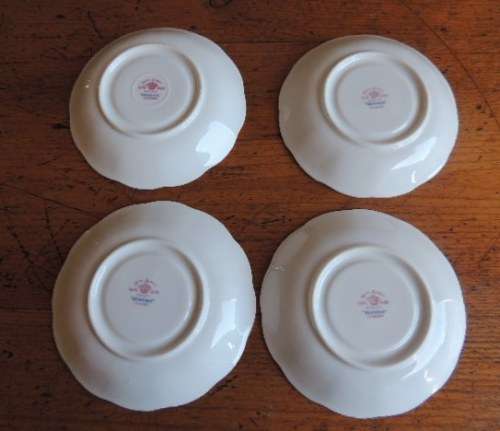 ROYAL ALBERT SAUCERS - "SERENA"