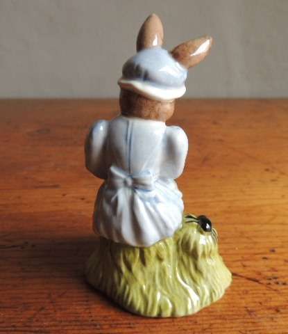 ROYAL DOULTON BUNNYKINS FIGURINE - " LITTLE MISS MUFFET " DB240