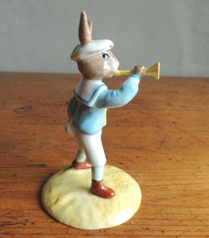 ROYAL DOULTON BUNNYKINS FIGURINE - " LITTLE BOY BLUE " DB 239