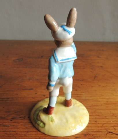 ROYAL DOULTON BUNNYKINS FIGURINE - " LITTLE BOY BLUE " DB 239