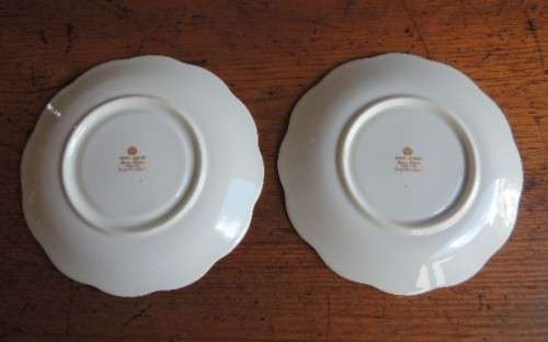 ROYAL ALBERT LARGE SAUCERS 17 cm - "LADY HAMILTON"