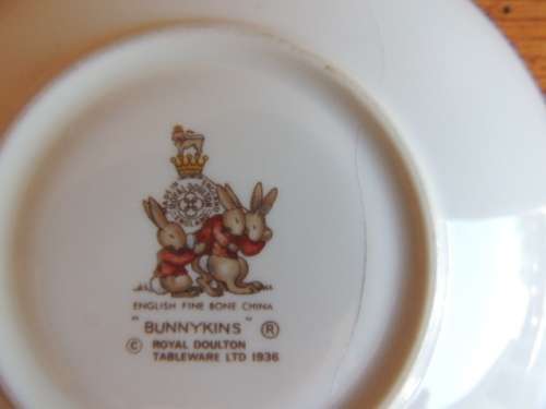 ROYAL DOULTON BUNNYKINS SAUCER - DISPLAY ONLY