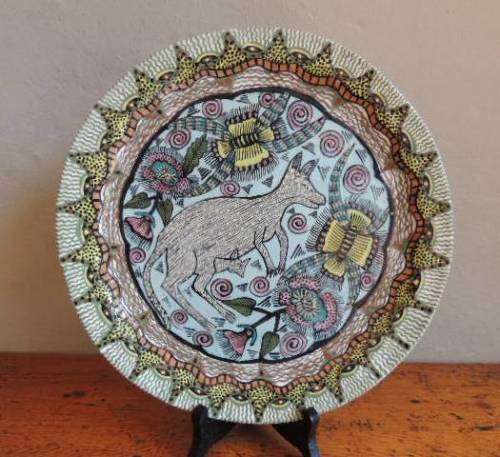 ARDMORE POTTERY CHARGER - "KHANGEROO"