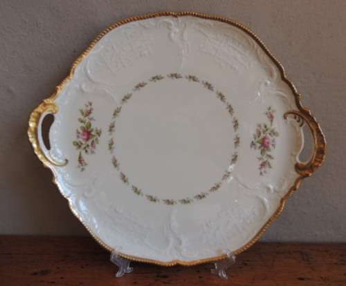 ROSENTHAL DOUBLE HANDLE TRAY - "CLASSIC ROSE COLLECTION"