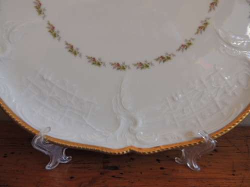 ROSENTHAL DOUBLE HANDLE TRAY - "CLASSIC ROSE COLLECTION"