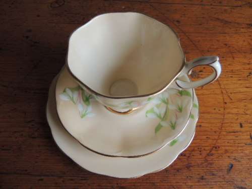 ROYAL ALBERT TRIO - "LAURENTIAN SNOWDROP"