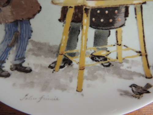 WEDGEWOOD PLATE "THE BAKED POTATO MAN"