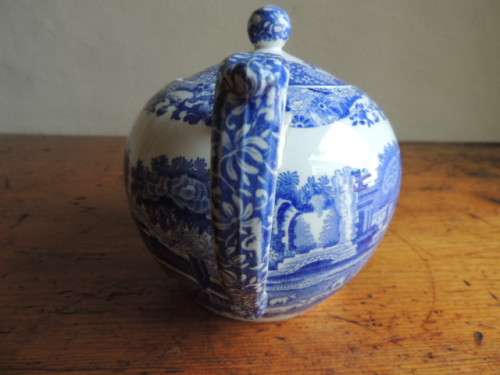 SPODE ITALIAN BLUE TEA FOR TWO TEAPOT - For Cecilia ONLY