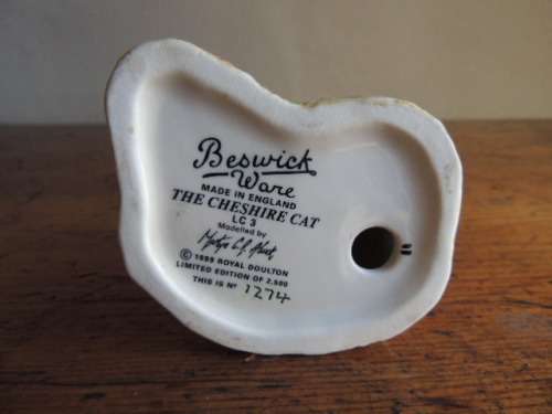 ROYAL DOULTON BESWICK WARE - "THE CHESHIRE CAT" LIMITED EDITION