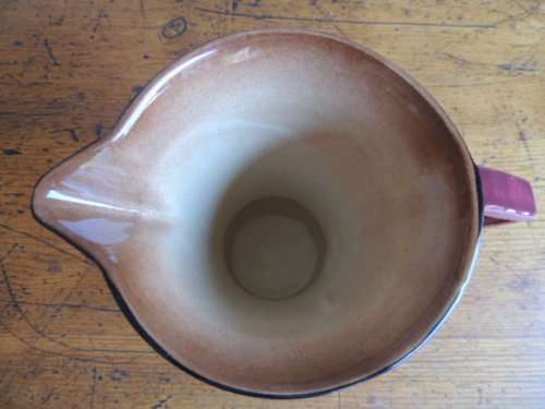 H & K TUNSTAL DECO JUG - "TULIPTIME", Hand painted