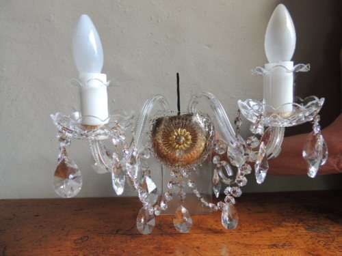 EXQUISITE CRYSTAL WALL SCONCE - A CLASS OF IT'S OWN - FOR SHANE ONLY