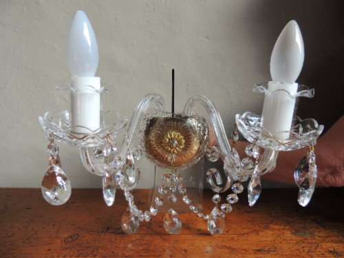 EXQUISITE CRYSTAL WALL SCONCE - A CLASS OF IT'S OWN - FOR SHANE ONLY