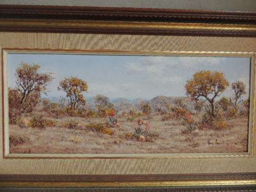 HENRY BREDENKAMP OIL ON BOARD - 1982