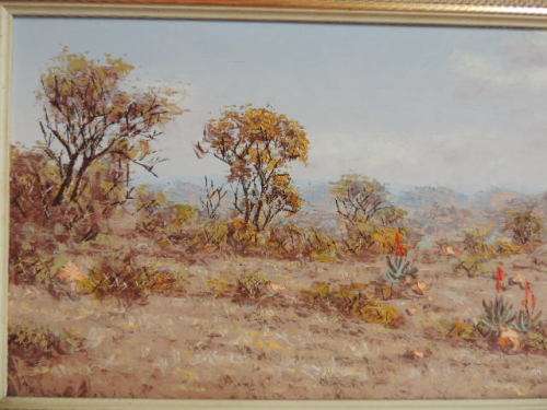 HENRY BREDENKAMP OIL ON BOARD - 1982