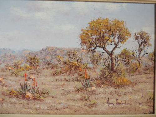 HENRY BREDENKAMP OIL ON BOARD - 1982