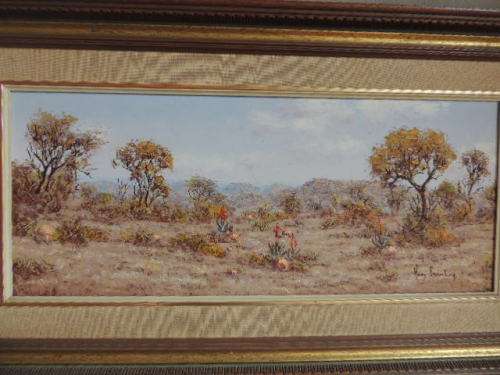 HENRY BREDENKAMP OIL ON BOARD - 1982