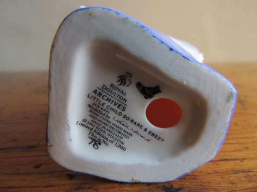 ROYAL DOULTON LIMITED EDITION FIGURINE - "LITTLE CHILD SO RARE & SWEET"