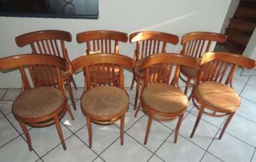 BENTWOOD CHAIRS - SUITE OF 8 - LAST TIME ON OFFER