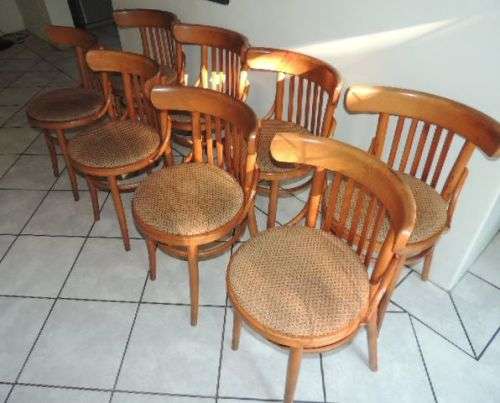 BENTWOOD CHAIRS - SUITE OF 8 - LAST TIME ON OFFER