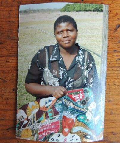 KAROSS EMBROIDERY CREATED FOR THE NELSON MANDELA INVITATIONAL - COMMISSIONED BY COCO COLA