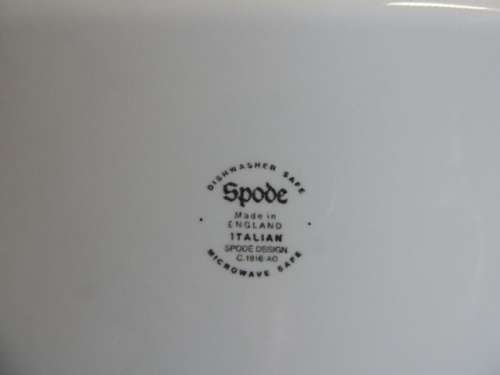 SPODE ITALIAN BLUE PLATTER SMALL