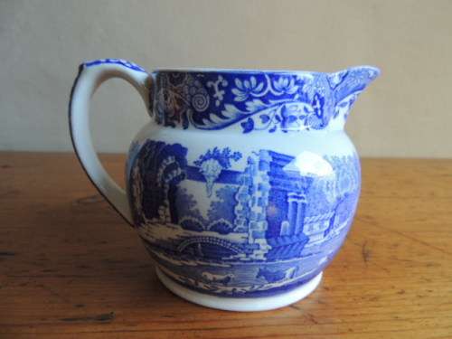 SPODE ITALIAN BLUE TEA FOR TWO TEA SET - Reduced