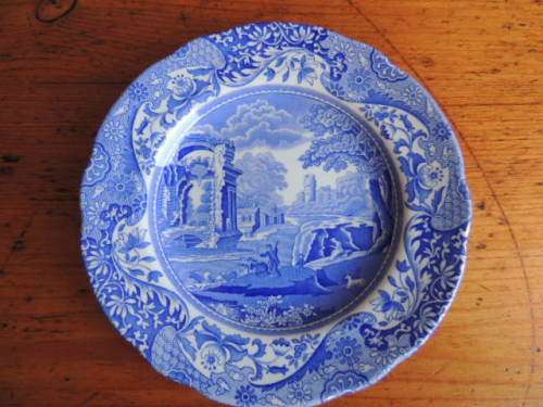 SPODE ITALIAN BLUE TEA FOR TWO TEA SET - Reduced