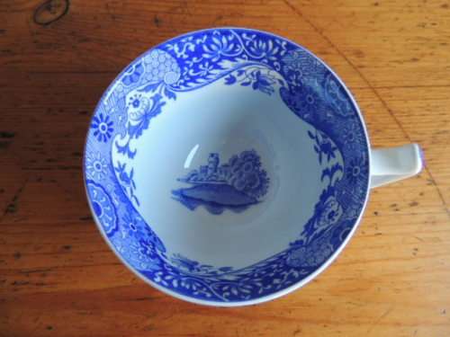SPODE ITALIAN BLUE TEA FOR TWO TEA SET - Reduced