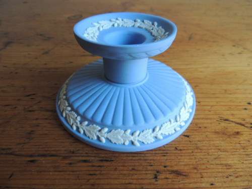 WEDGEWOOD JASPERWARE CANDLESTICK HOLDER