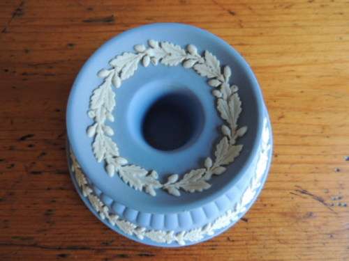 WEDGEWOOD JASPERWARE CANDLESTICK HOLDER
