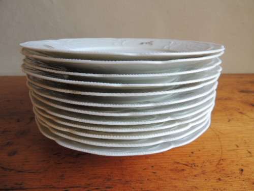 ROSENTHAL SANSSOUCI SET OF 11 ENTREE PLATES