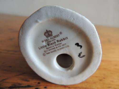 ROYAL ALBERT BEATRIX POTTER'S "LITTLE BLACK RABBIT"