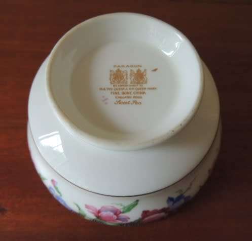 PARAGON SUGAR BOWL - "SWEET PEA"
