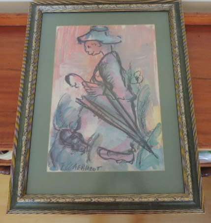 CLAERHOUT PRINT BEAUTIFULLY FRAMED - Reduced