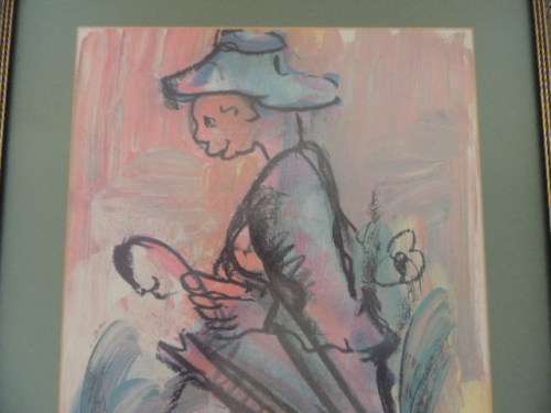 CLAERHOUT PRINT BEAUTIFULLY FRAMED - Reduced