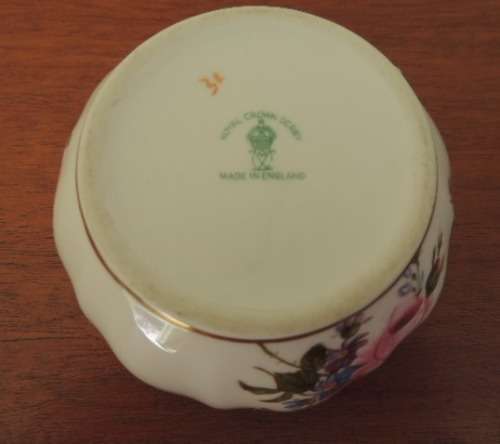 ROYAL CROWN DERBY SUGAR BOWL