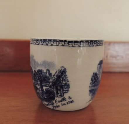 BRITAIN CASTLES EGG CUP