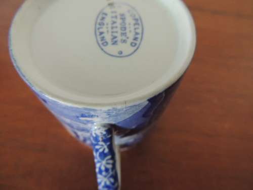 COPELAND SPODE'S ITALIAN BLUE - COFFEE CAN