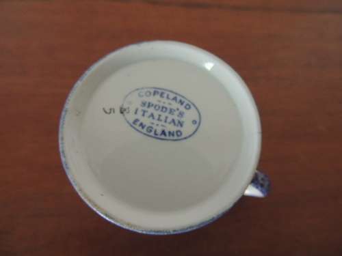 COPELAND SPODE'S ITALIAN BLUE - COFFEE CAN