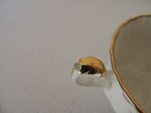 ROYAL ALBERT SET OF 4 TEA CUPS - "OLD COUNTRY ROSES"