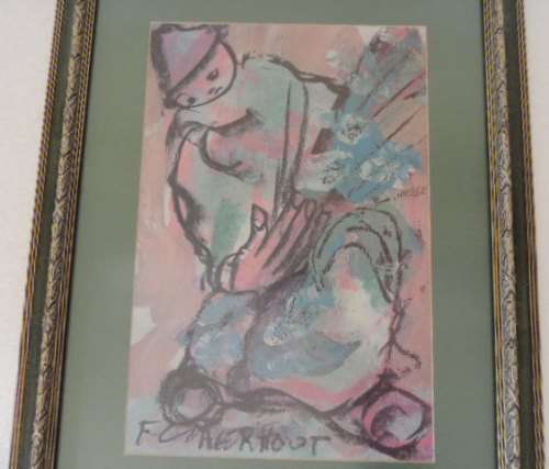 CLAERHOUT PRINT BEAUTIFULLY FRAMED - Reduced