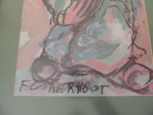 CLAERHOUT PRINT BEAUTIFULLY FRAMED - Reduced