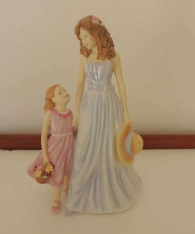 ROYAL DOULTON FIGURINE - MOTHER'S DAY FIGURE OF THE YEAR 2012 - "A TENDER LOVE"